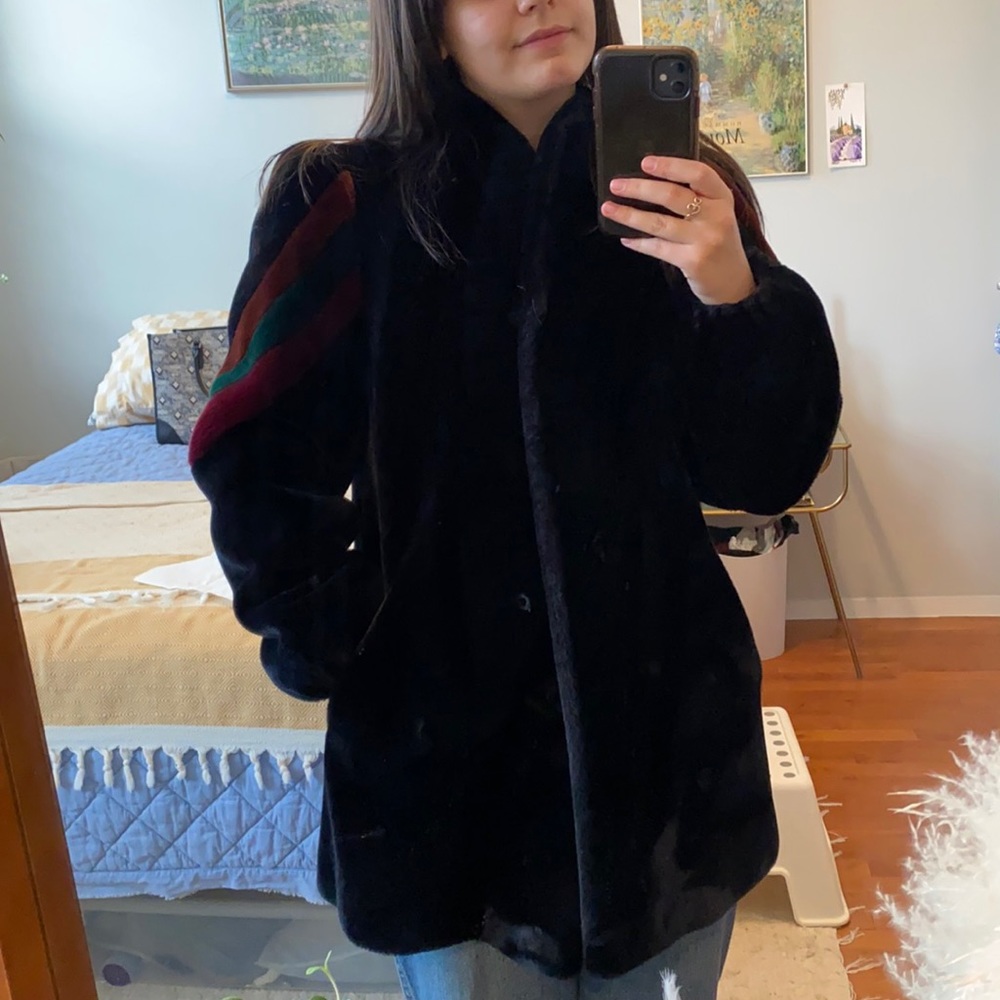 Velvet 80s Coat